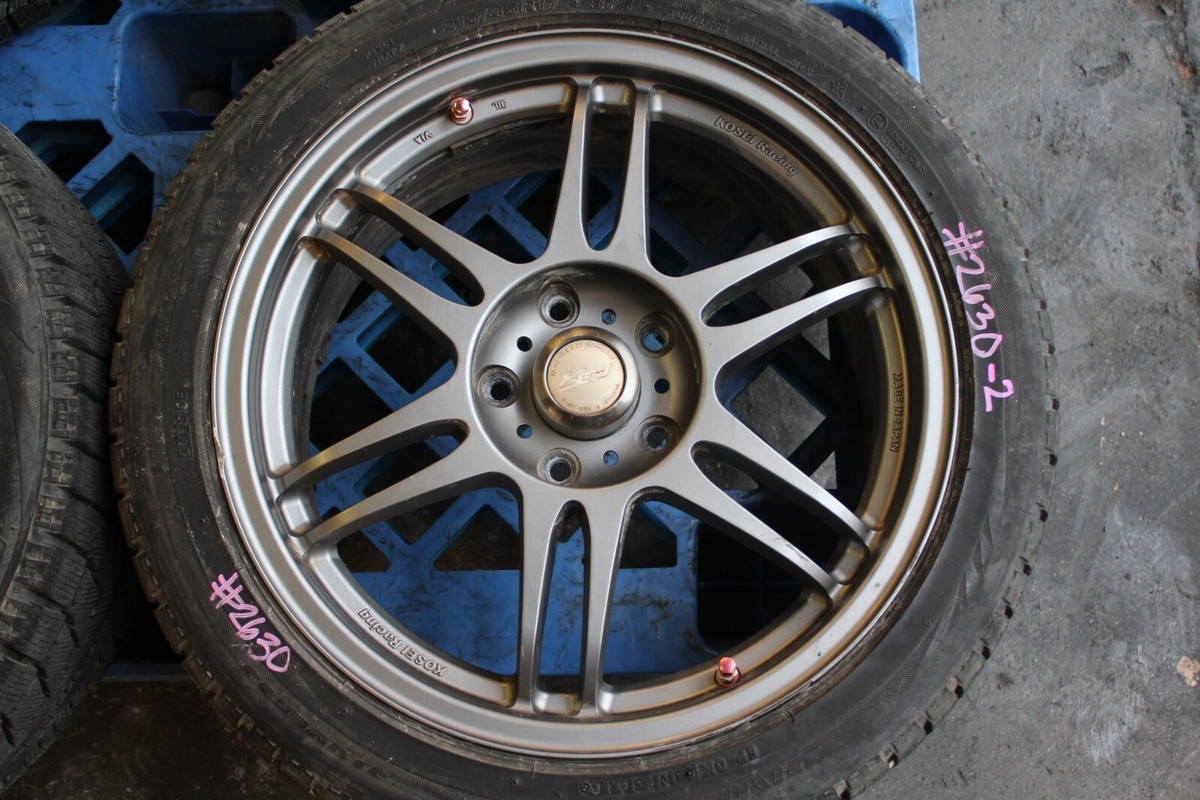 KEI☆KO JDM KOSEI K1 TS 17x7 5x114.3 +42 RIMS Lighter than VOLK TE37