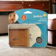 Safety 1st Furniture Wall Straps 2 Pack - Baby Proofing