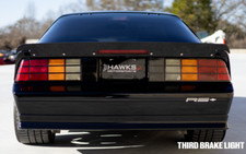 1987-1990 Chevrolet Camaro Street 2 Wicker Bill Rear Hatch Spoiler Extension V2