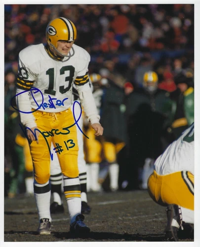 Chester Marcol Green Bay Packers Signed Auto 8x10 Photo Autograph