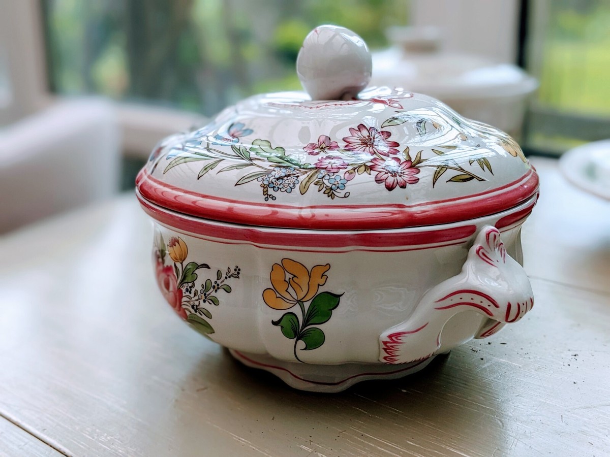 Spode Marlborough Sprays Vegetable Tureen with Lid 84166G