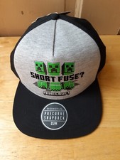 Minecraft Boys Adjustable Cap One Size NEW WITH TAGS