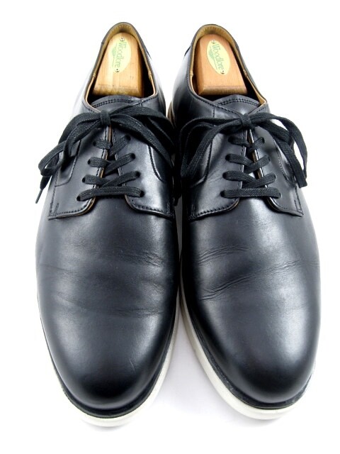 SAOLA Allen Edmonds "CARSON" Pelle IBRIDO STRINGATO Derby 10.5 EEE Nero (579N)