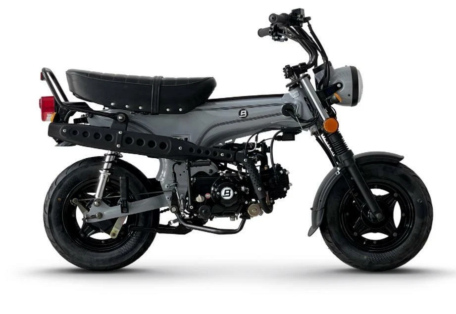 Brand new Bluroc Heritage 50cc monkey bike motorcycle camper