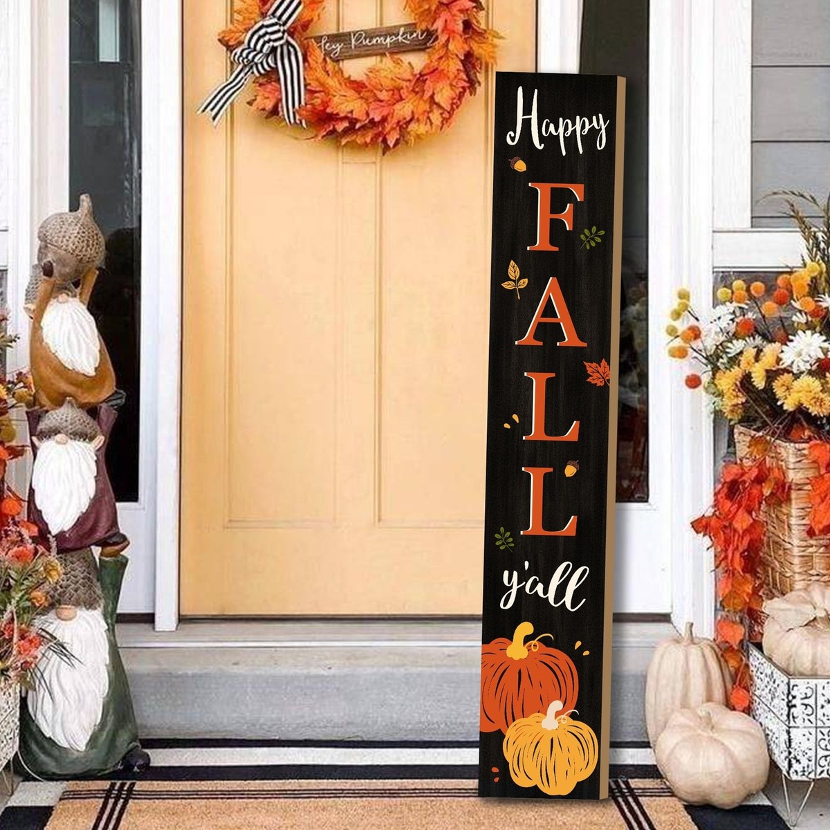 Welcome Sign Fall Decor Wooden Fall Welcome Signs