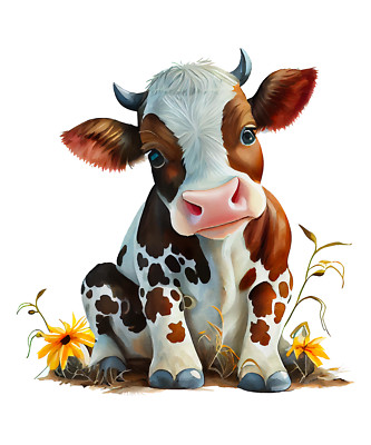 XXL 18X18 cm car sticker sticker cow sticker