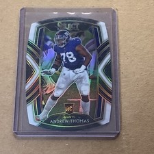 2020 Select Prizm White Die Cut #287 Andrew Thomas B-5