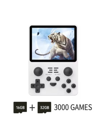 Powkiddy RGB20S 16GB + 32GB Handheld Weiß