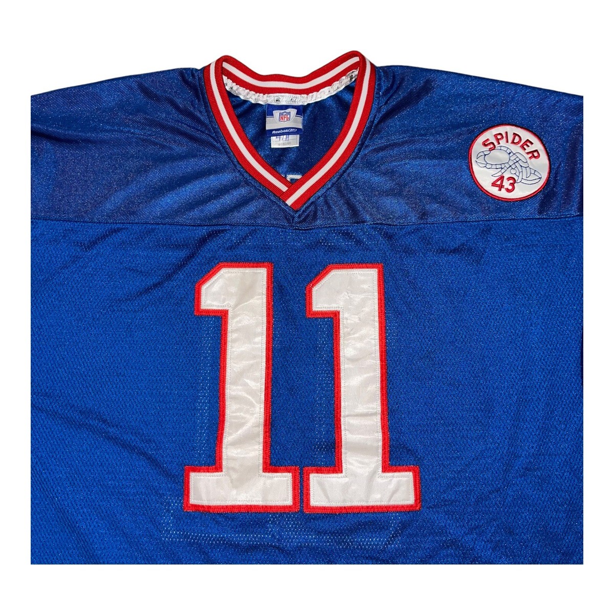 1986 New York Giants Phil Simms Stitched Jersey Size 60 Spider