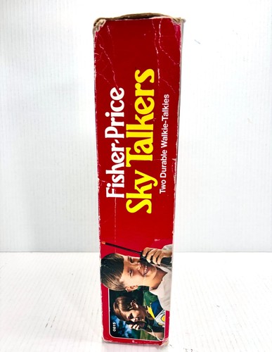 Vintage 1980s Fisher Price Sky Talkers Walkie Talkie Radios TESTED!! - Picture 9 of 10