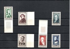 TIMBRE FRANCE FRANKREICH 1951 N°891/896 NEUF** MNH