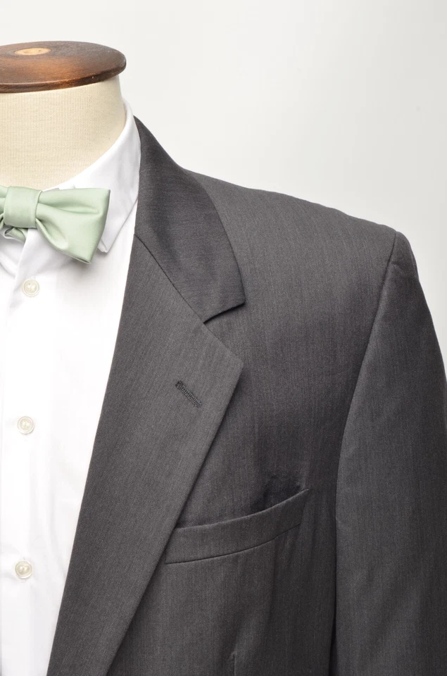 Men's VERSUS GIANNI VERSACE Grey Wool 2Btn Blazer IT 52R / UK,US 42R VTG - Image 2 of 4