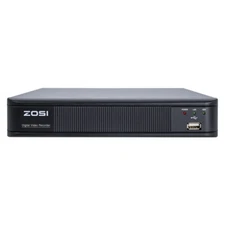 ZOSI 4 Channel No Hard Drive Security Surveillance CCTV 4-in1 1080p DVR Recorder