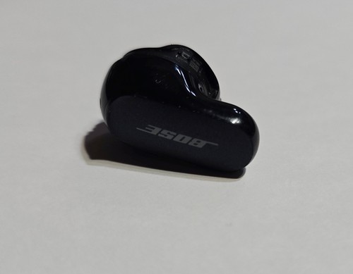 DEFECTIVE Triple Black Bose QuietComfort II QCII Bare LEFT SIDE Earbud NO POWER - Picture 2 of 11