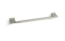 KOHLER K-R22080-BN Kallan 18 inch Towel Bar in Vibrant Brushed Nickel