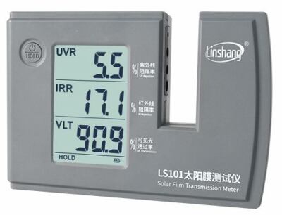 Solar Film Transmission Meter Window Tint Light Meter Tester with LCD Display