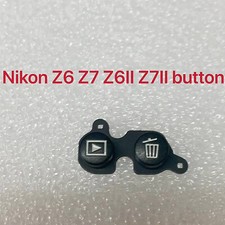 Delete Button Replay Button Fit For Nikon Z6/Z7 Replacement Button Repair Parts