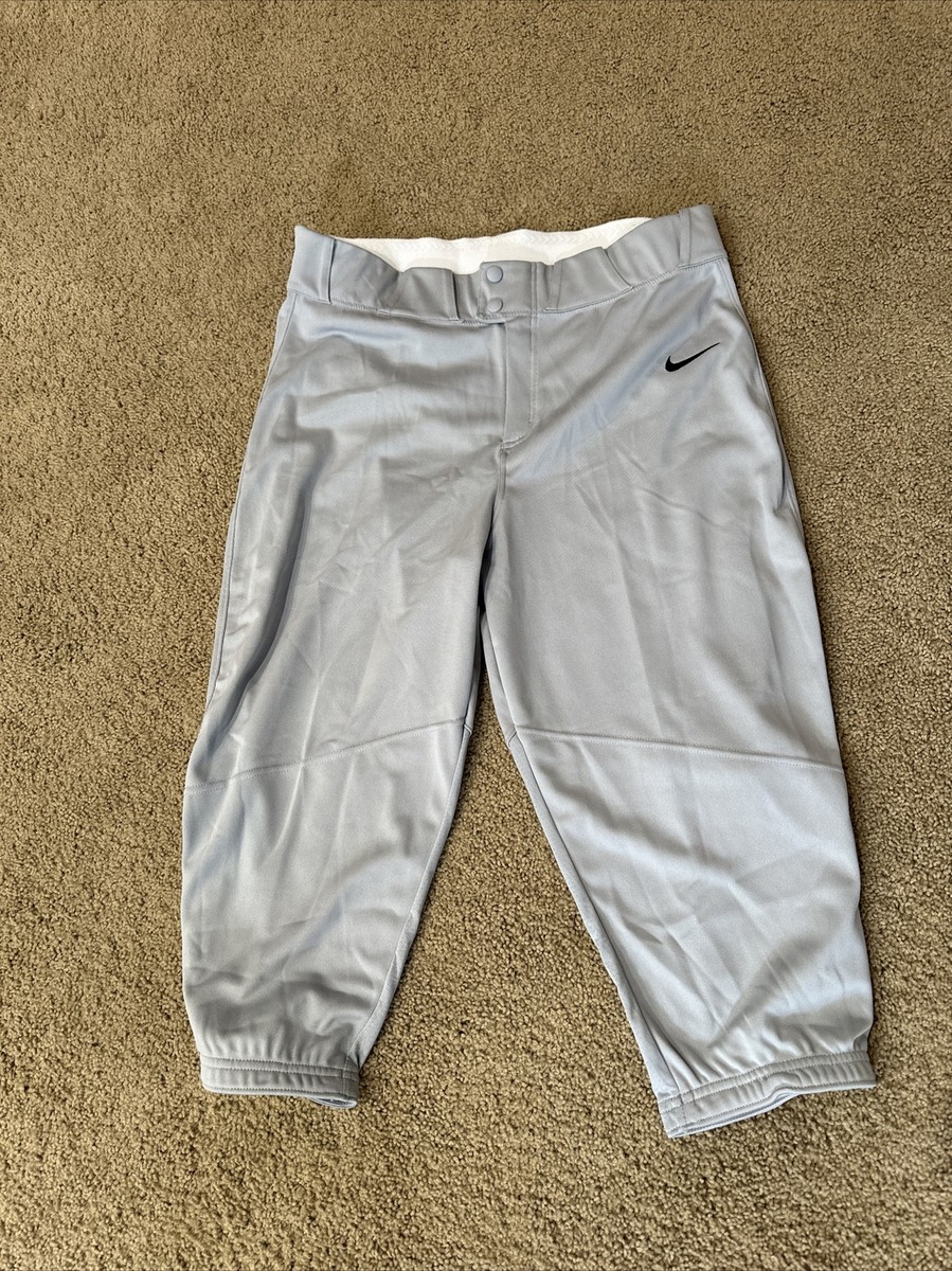 Nike Vapor Select Baseball Pants Grey Knee Length BQ5400 -052