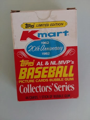 1982 Kmart Topps 20th Anniversary Complete Baseball Card Set Mickey Mantle