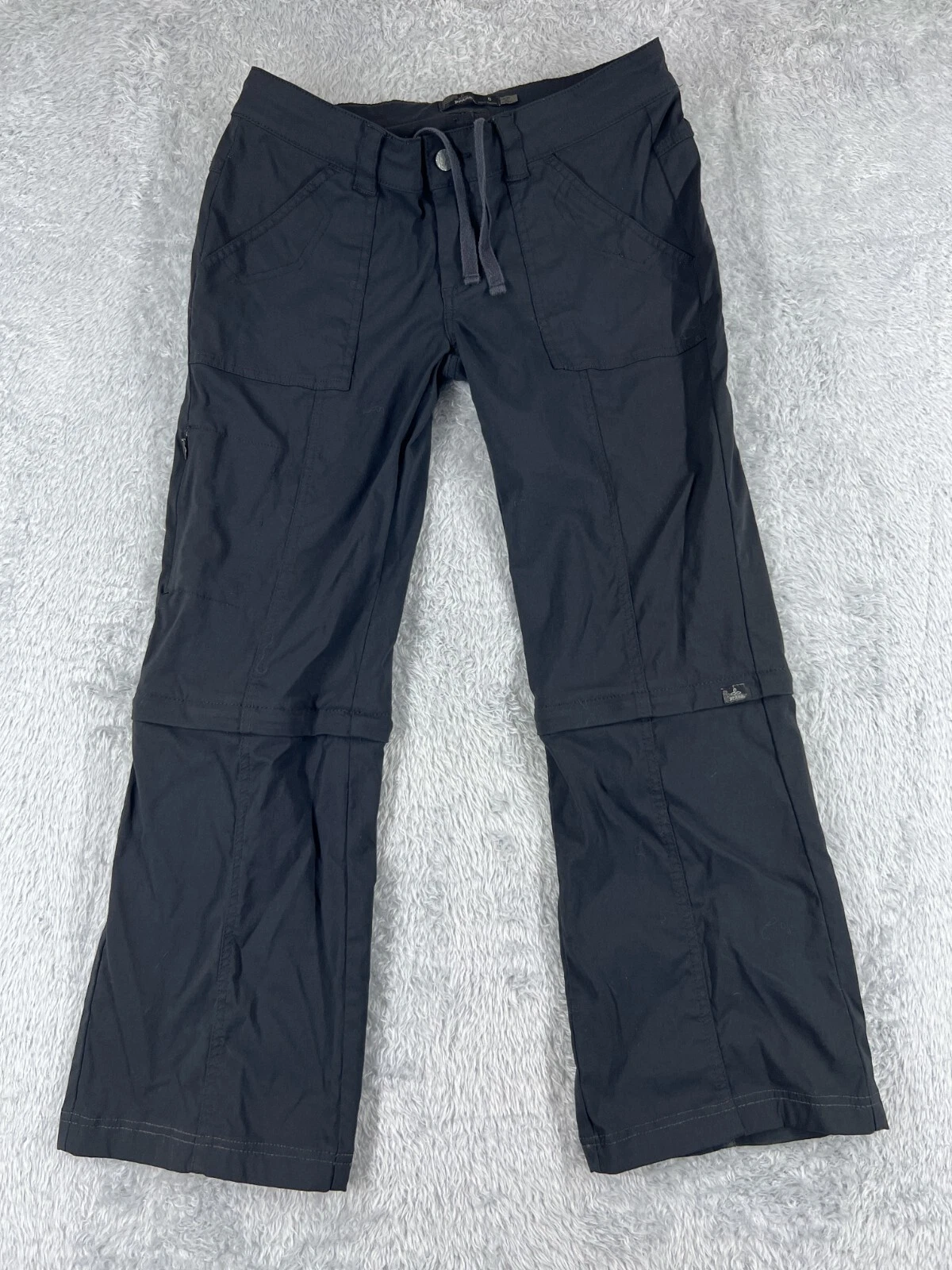 prana convertible cargo nylon blend hiking fishing camping pants