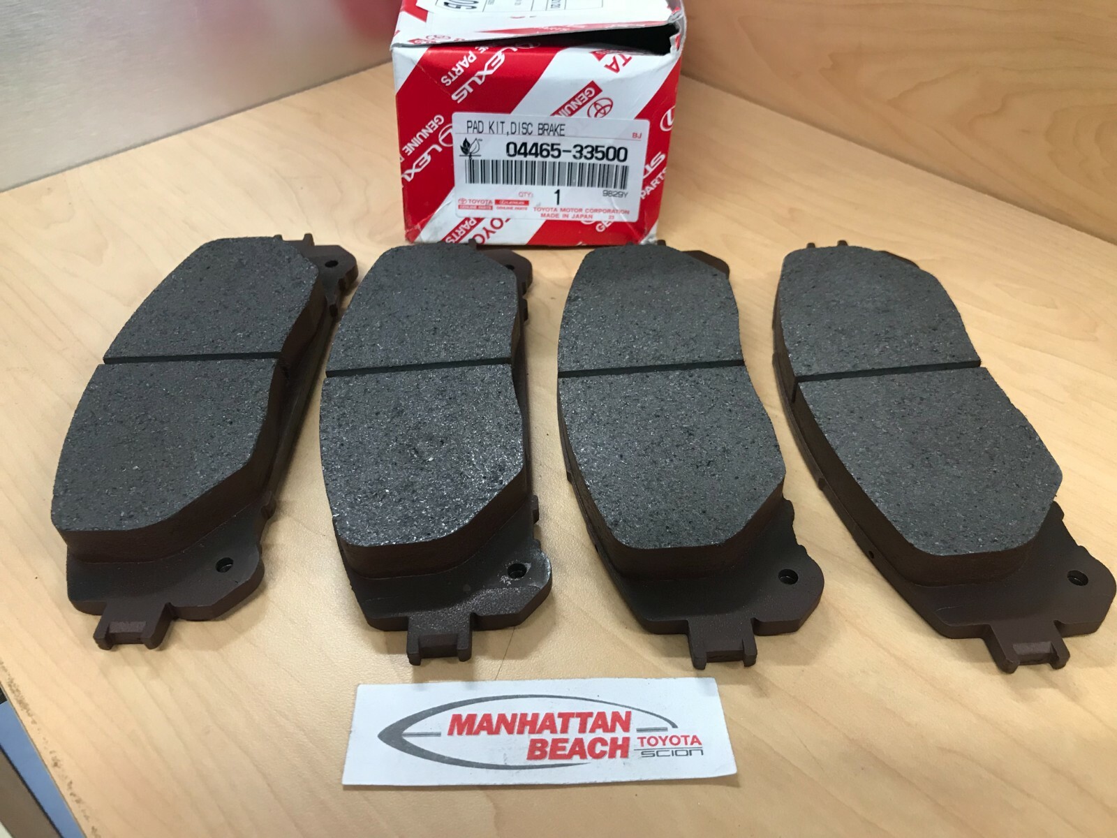 20 23 Camry Trd 20 21 Avalon Trd Front Brake Pads Genuine Oem 04465