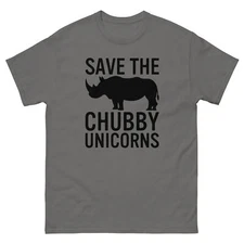 Save The Chubby Unicorns Classic Tee