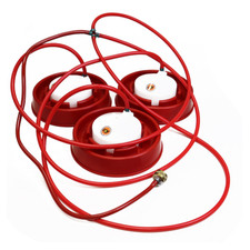 4003 - Three 9" Automatic Poultry Chickens Watering Drinkers System MADE IN USA