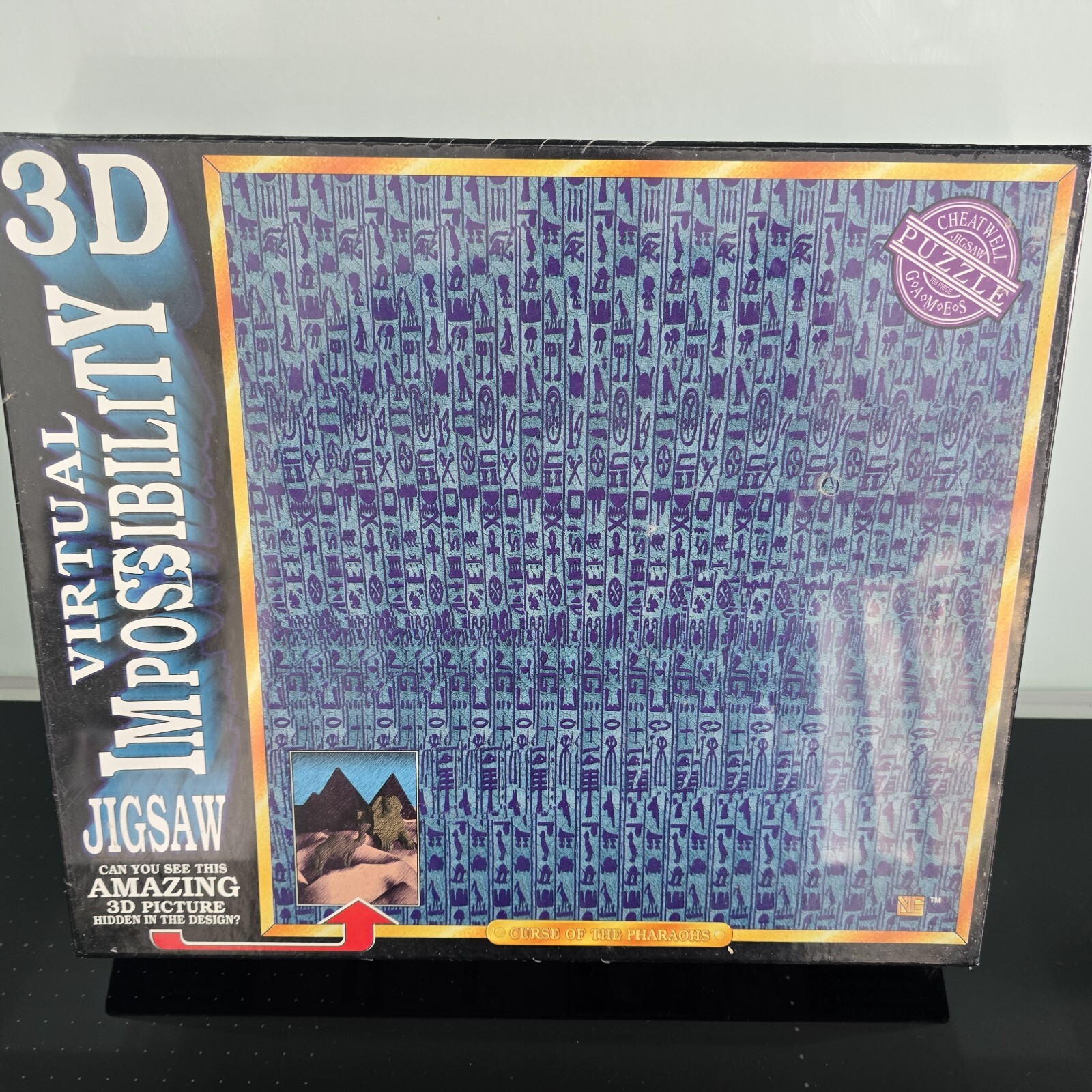Rompecabezas 3D Virtual Imposibilidad Puzzle MALDICIÓN DE LOS FARAONES Nuevo Precintado