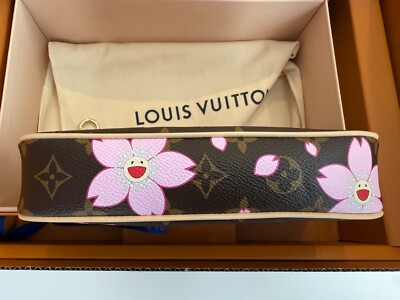 Louis Vuitton x Takashi Murakami Cherry Blossom Pochette M13666 | eBay Louis Vuitton x Takashi Murakami Cherry Blossom Pochette M13666 | eBay