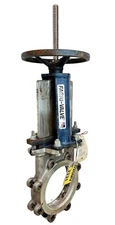 TL 8” Knife Gate Valve Hand Wheel Operated