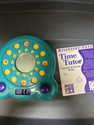 Discovery Toys Time Tutor 3451 Learning Time Digital Analog Educational Clock