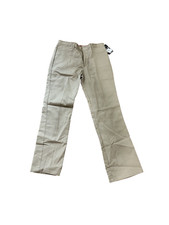 Dickies Girls Stretch Flare Straight Bottom Pants Khaki Dessert Sand Size 13 Reg