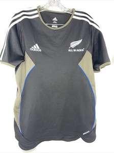 Adidas New All Blacks Rugby Shirt Mens Medium