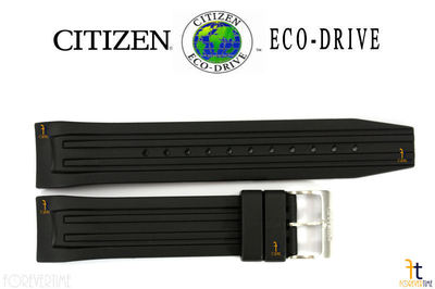 Citizen Eco-Drive AT0786-07E Black Rubber Watch Band Strap BM6530-04F  AT0785-00E | eBay