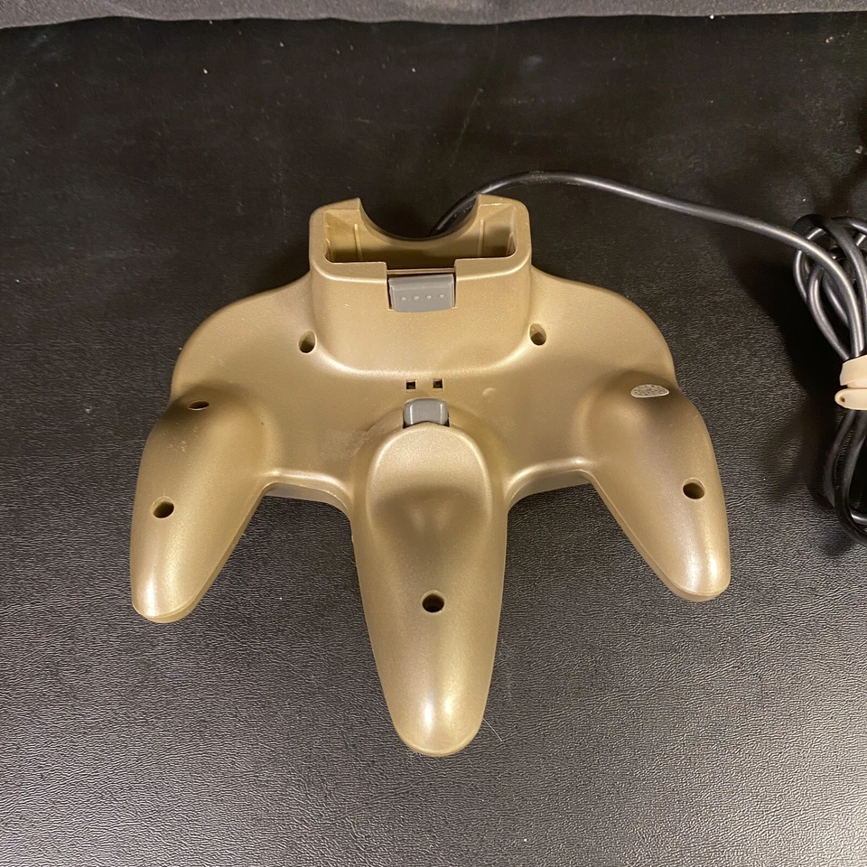 Nintendo N64 Controller Gold Ttx Tech Gamepad 643rd Party - Image 3 of 4