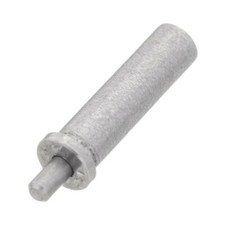 Flat Cap 1mm Spring Pins Stainless Steel 2mm Plunger End Compression 70g