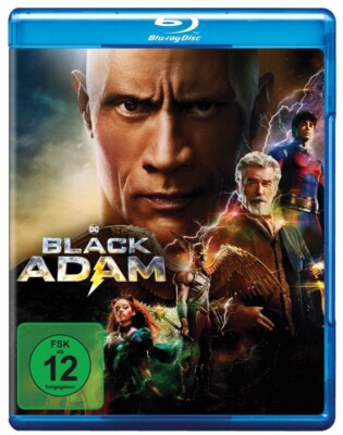 BLACK ADAM - DWAYNE JOHNSON,SARAH SHAHI,MOHAMMED AMER   BLU-RAY NEU