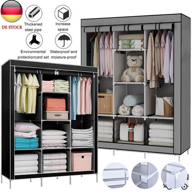 Kleiderschrank Stoffschrank Neu Faltschrank Stoffkleiderschrank Schrank DE