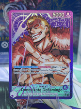 One Piece TCG: Donquixote Doflamingo (Alt Art) OP14-060 - The Azure Seas Leader