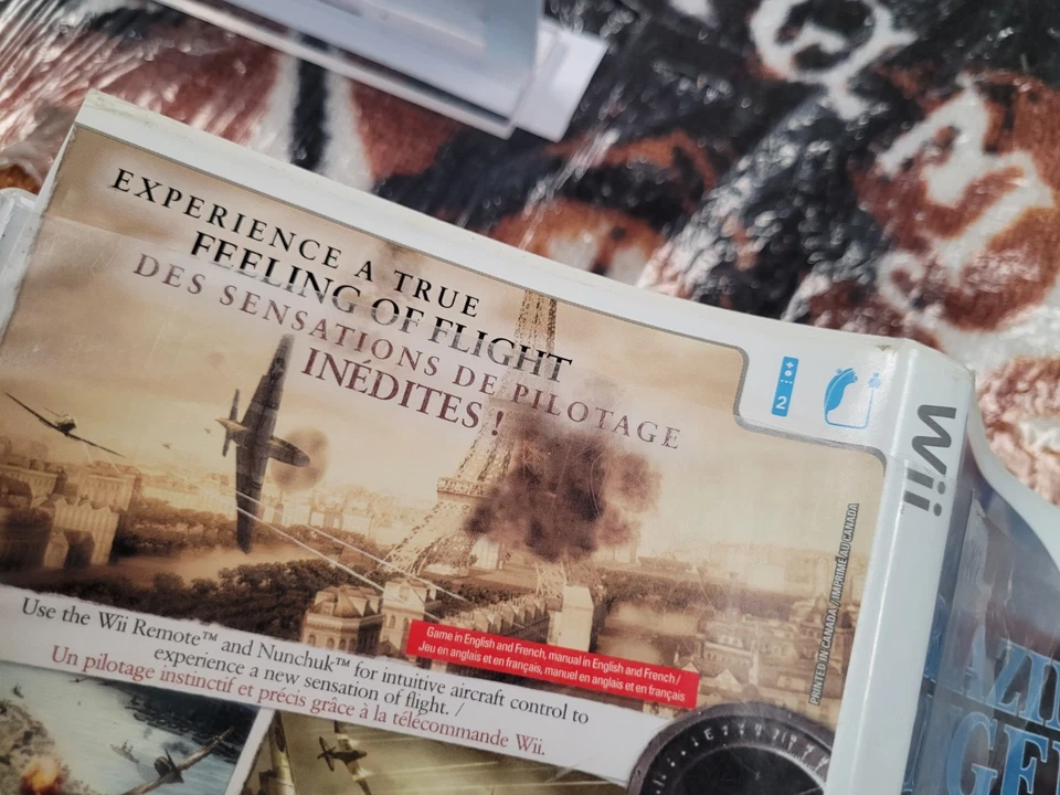 Blazing Angels Squadrons of WWII Wii CIB EN/FR Tested Free Shipping in Canada !! - Image 3 of 4