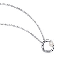 Pandora Essence Kette AnhäNger Perle Silber 393303C01-45