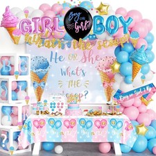 Gender Reveal Decorations, Boy or Girl Gender Reveal Decorations