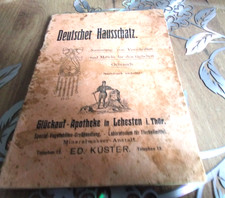 Altes Heft Deutscher Hausschatz Sammlung von Vorschriften