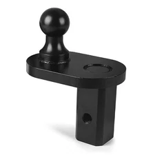 Gooseneck Trailer Hitches Compatible with Turnoverball,4" Offset Ball Extender 