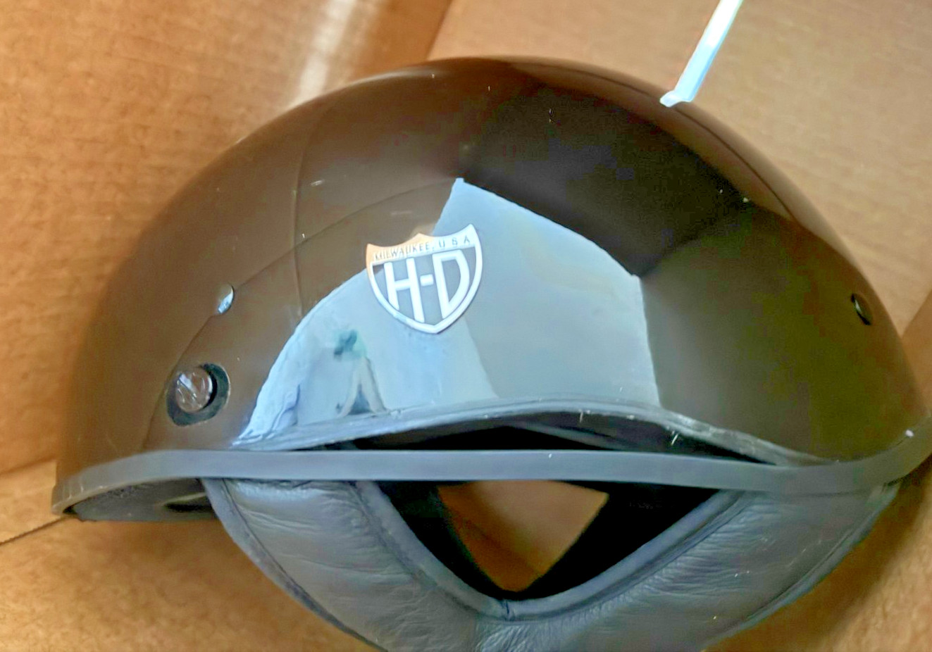 Harley Davidson Hybrid Helmet XS 53-54cm  Glossy Black