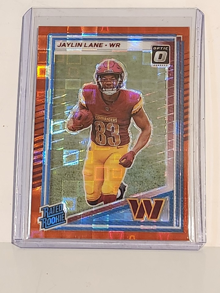 2025 Panini Donruss - Rated Rookie Jaylin Lane #335 Optic Preview Red ...