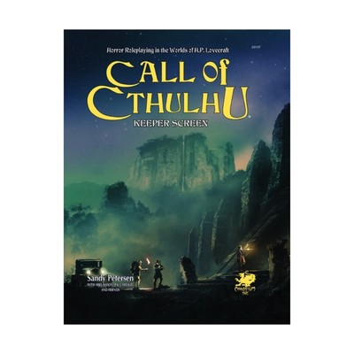 Chaosium Lovecraft RPG Keeper Screen Pack (7th Ed) Bag SW (New)