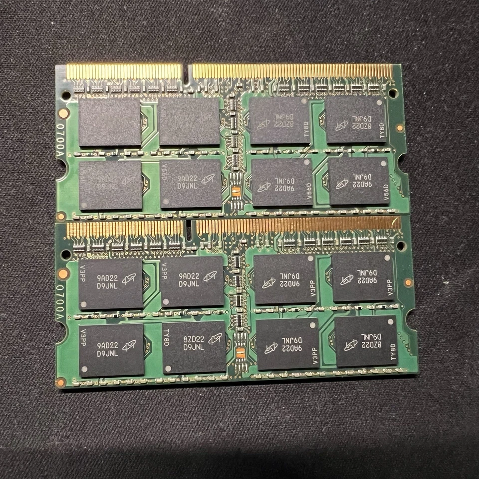 2x2GB 1066  MT16JSF25664HZ-1G1D1 200902 CBNDJK0019 - Image 2 of 2