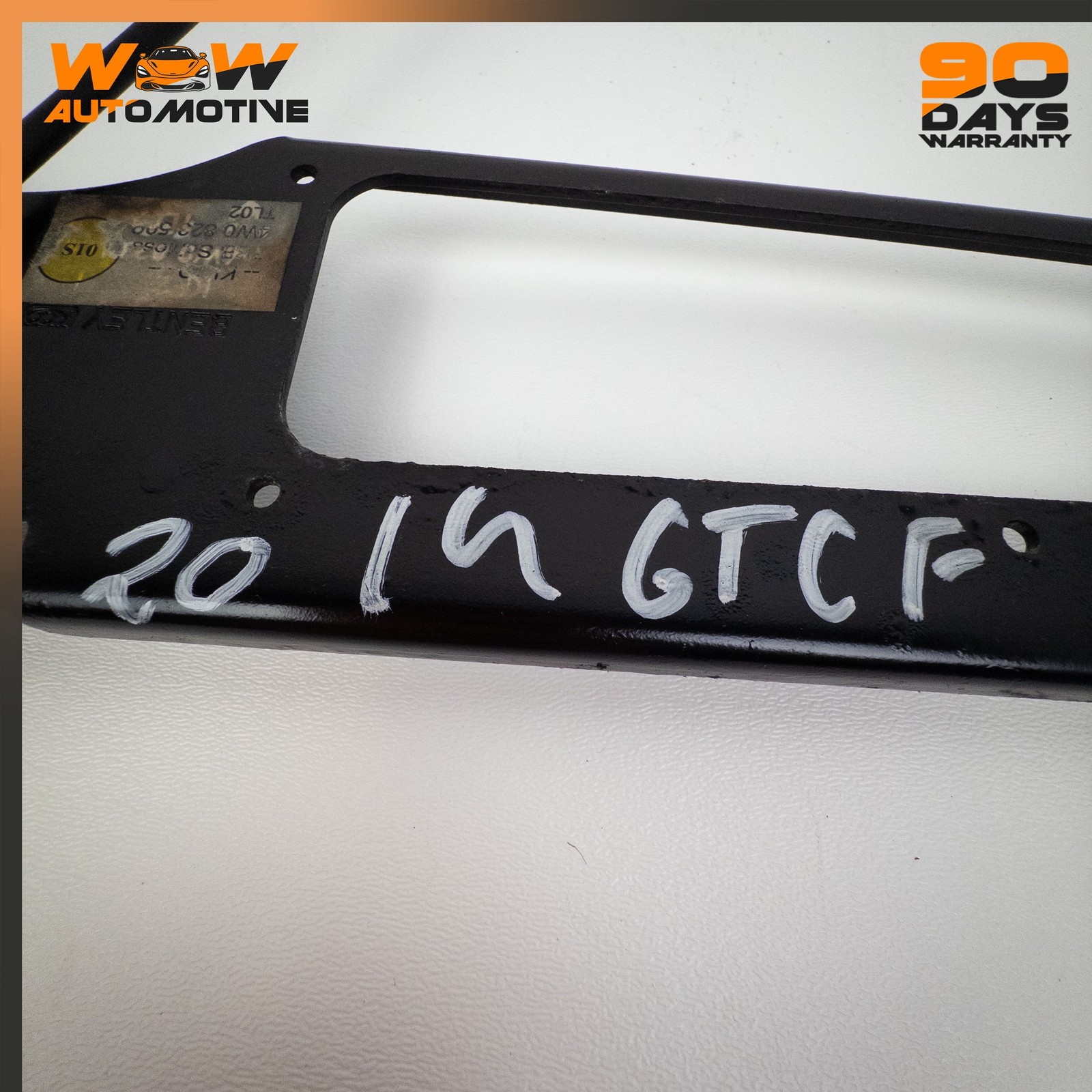 12-17 BENTLEY CONTINENTAL GT GTC HOOD BONNET LOCK LATCH CABLE ASSEMBLY OEM