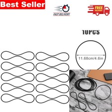 10 Universal Rubber Rings for Microphone Shock Mounts - High Elasticity